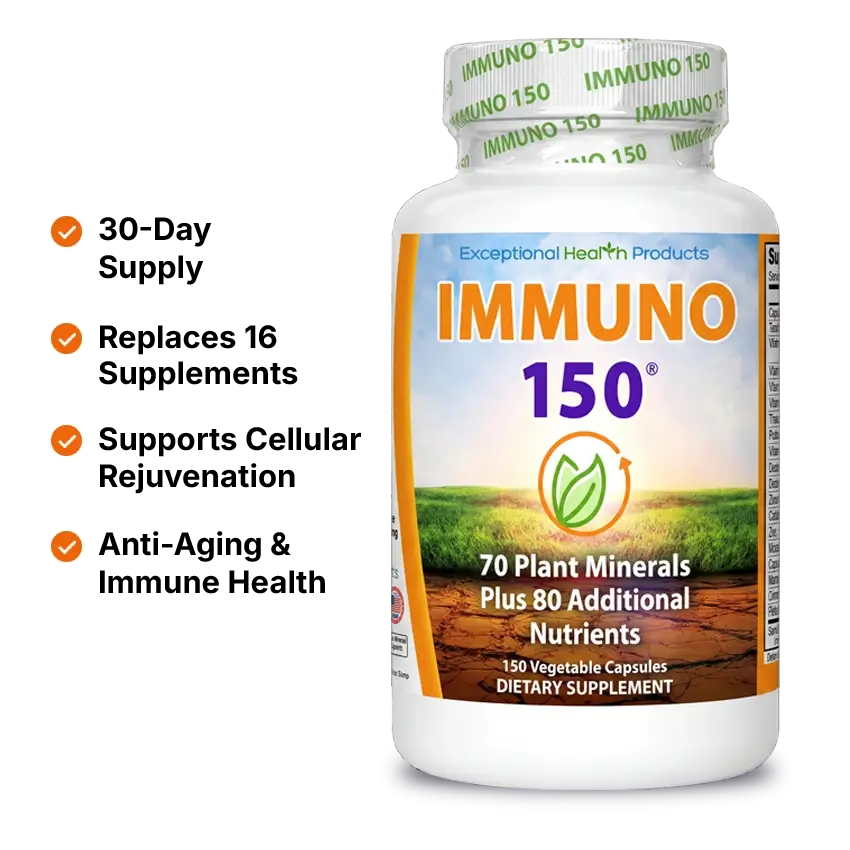 IMMUNO 150 Everything Your Body Needs To Be Healthy & Feel Younger
