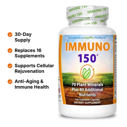 IMMUNO 150 Everything Your Body Needs To Be Healthy & Feel Younger