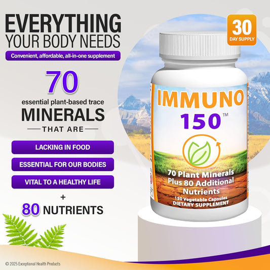 IMMUNO 150 Everything Your Body Needs To Be Healthy & Feel Younger