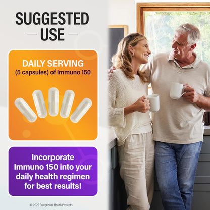 IMMUNO 150 Everything Your Body Needs To Be Healthy & Feel Younger
