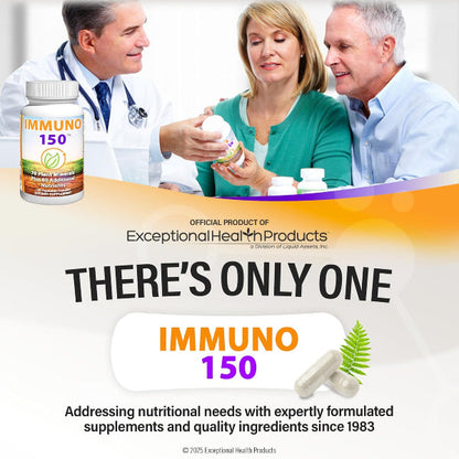 IMMUNO 150 Everything Your Body Needs To Be Healthy & Feel Younger